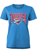 Oklahoma City Thunder Womens Minerva T-Shirt - Blue