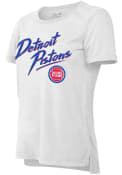 Cade Cunningham Detroit Pistons Womens Majestic Threads Dirty Dribble T-Shirt - White