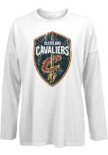 Cleveland Cavaliers Womens Oversized T-Shirt - White