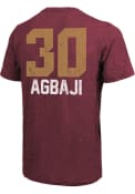 Ochai Agbaji Cleveland Cavaliers Majestic Threads Aldo T-Shirt - Maroon