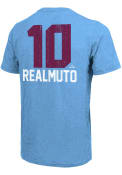 JT Realmuto Philadelphia Phillies Majestic Threads Aldo T-Shirt - Light Blue