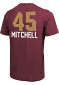 Donovan Mitchell Cleveland Cavaliers Majestic Threads PLAYER TEE T-Shirt - Maroon