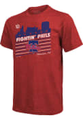 Philadelphia Phillies 2022 World Series Local Lines T Shirt - Red