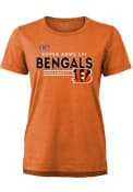 Cincinnati Bengals Womens 2021 SB Bound Interception T-Shirt - Orange