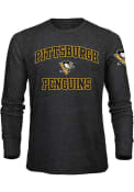 Pittsburgh Penguins Heart and Soul Fashion T Shirt - Black