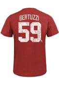 Tyler Bertuzzi Detroit Red Wings Majestic Threads Name And Number T-Shirt - Red