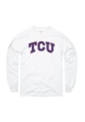 TCU Horned Frogs White Bold Arch Tee