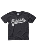 Philadelphia Youth Black City Tailsweep Short Sleeve T Shirt