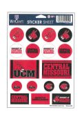 Central Missouri Mules Logo Stickers