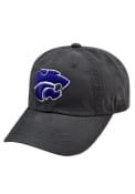 K-State Wildcats Charcoal Crew Youth Adjustable Hat