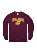 Central Michigan Chippewas Maroon Arch Tee