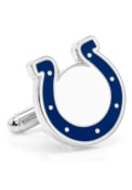 Indianapolis Colts Silver Plated Cufflinks - Silver