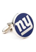 New York Giants Silver Plated Cufflinks - Silver