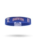 Texas Rangers Darvish Wristband - Blue