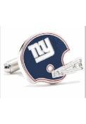 New York Giants Silver Plated Cufflinks - Silver