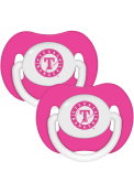 Texas Rangers Baby Team Logo Pacifier - Pink