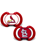 St Louis Cardinals Baby Team Logo Pacifier - Red