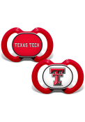 Texas Tech Red Raiders Baby 2pk Pacifier - Red
