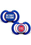 Detroit Pistons Baby 2pk Pacifier - Blue