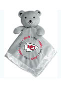 Kansas City Chiefs Baby Security Bear Blanket - Grey