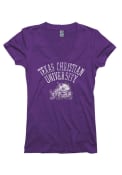 TCU Horned Frogs Juniors Purple Varsity Ageless V-Neck