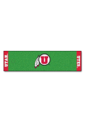 Utah Utes 18x72 Putting Green Runner Interior Rug