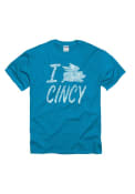 Cincinnati Blue I Flying Pig Cincy Short Sleeve T Shirt