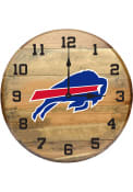 Buffalo Bills Oak Barrel Wall Clock