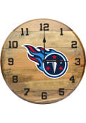 Tennessee Titans Oak Barrel Wall Clock