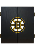 Boston Bruins Fan Dart Board Cabinet