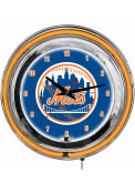 New York Mets 14 Inch Neon Wall Clock