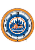 New York Mets 18 Inch Neon Wall Clock