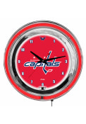 Washington Capitals 14 Inch Neon Wall Clock
