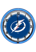 Tampa Bay Lightning 18 Inch Neon Wall Clock
