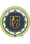 Vegas Golden Knights 18 Inch Neon Wall Clock