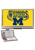 Michigan Wolverines Card Case Business Card Holder