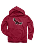 Saint Josephs Hawks Kids Cardinal Mascot Hooded Sweatshirt