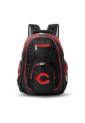 Cincinnati Reds 19 Laptop Red Trim Backpack - Black
