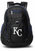 Kansas City Royals 19 Laptop Blue Trim Backpack - Black