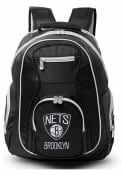 Brooklyn Nets 19 Laptop Grey Trim Backpack - Black