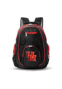 Houston Cougars 19 Laptop Red Trim Backpack - Black