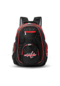 Washington Capitals 19 Laptop Red Trim Backpack - Black