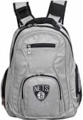 Brooklyn Nets 19 Laptop Backpack - Grey