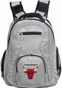 Chicago Bulls 19 Laptop Backpack - Grey