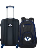 BYU Cougars 2-Piece Set Luggage - Black