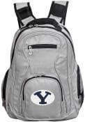 BYU Cougars 19 Laptop Backpack - Grey