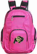Colorado Buffaloes 19 Laptop Backpack - Pink