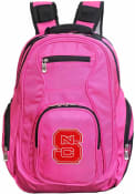 NC State Wolfpack 19 Laptop Backpack - Pink