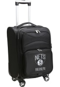 Brooklyn Nets 20 Softsided Spinner Luggage - Black