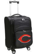 Cincinnati Reds 20 Softsided Spinner Luggage - Black